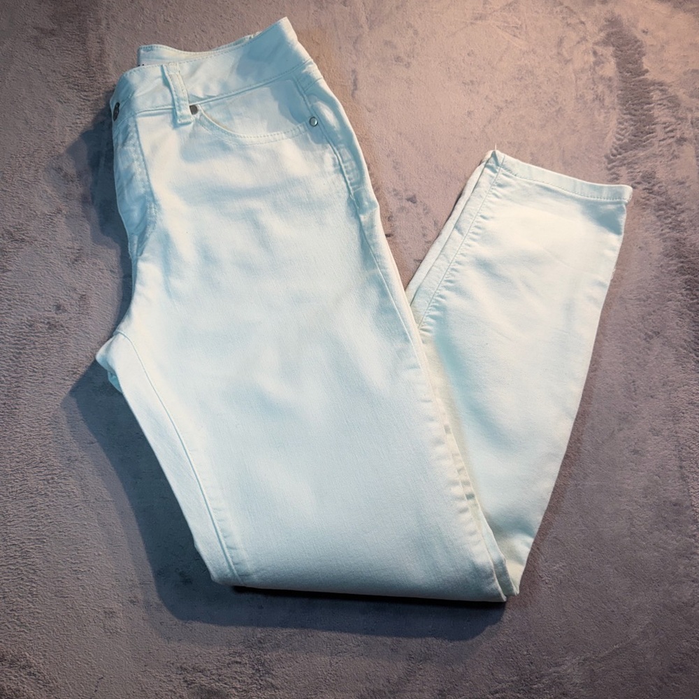 Artisan Ny White Skinny Stretch Jeans